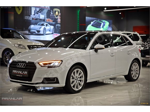 PİRANLAR 2020 AUDİ A3 35TFSI 150HP DESİNG+PRESTİGE LED CAM TAVAN