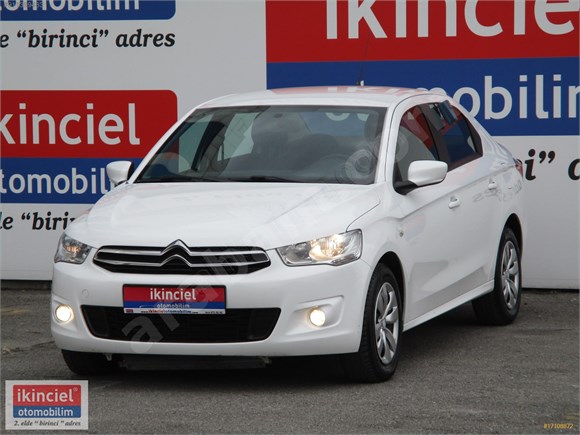 2016 MODEL CİTROEN C-ELYSEE 1.6 HDI CONFORT 115.576 KM