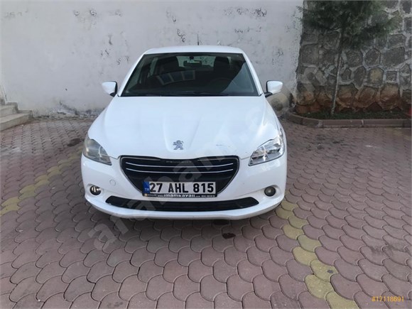 122000 km de Sahibinden Peugeot 301 1.6 HDi Active 2016 Model Gaziantep