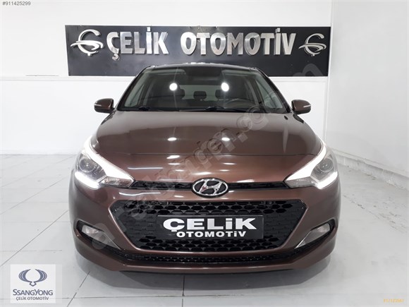 ÇELİK OTOMOTİVDEN 2017 MODEL HYUNDAI I20 STYLE BENZİN CAM TAVAN