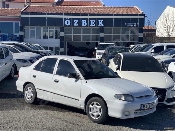 1999 HYUNDAİ ACCENT 1.5 GLS GÜVENLİK PAKET ABS KLİMA AIRBAG