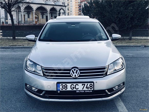 2013 PASSAT 1.6 TDİ DSG HİGHLİNE 182 KMDE SANROF LED ISITMA FULL