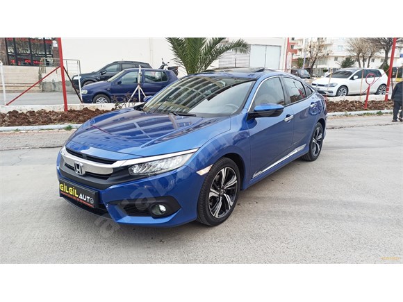 GİLGİL AUTO 2018 HATASIZ BOYASIZ HONDA CİVİC 1.6İ DTEC EXECUTİVE FULL