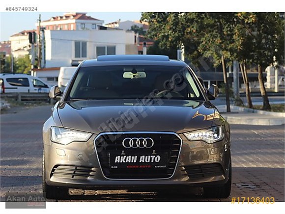 AKAN+AUTO+AUDİ+A6+2.0+MATRİX+BAYİ+HATASIZ+Y+AHSAP+DİREKSİYON+FUL