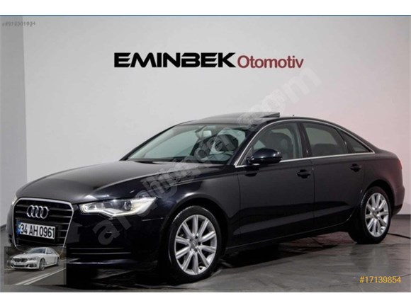 2013 MODEL AUDİ A6 2.0TDI LİMOUSİN BOYASIZ HATASIZ VAKUM SANRUF