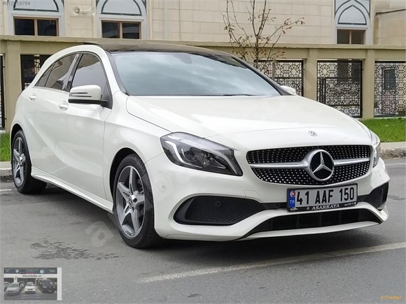 2017 A 180 D+AMG+SUNROOF+ZENON+DERİ+K.AYNA+43.000 KM+BOYASIZ