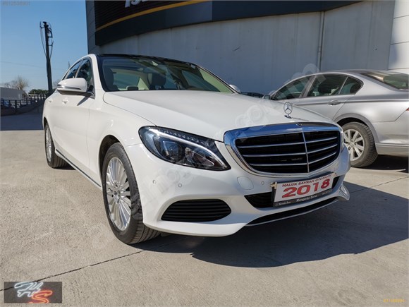 HALUK SAVRANdan 2018 MERCEDES C200 D EXCLUSİVE HATASIZ BAYİ