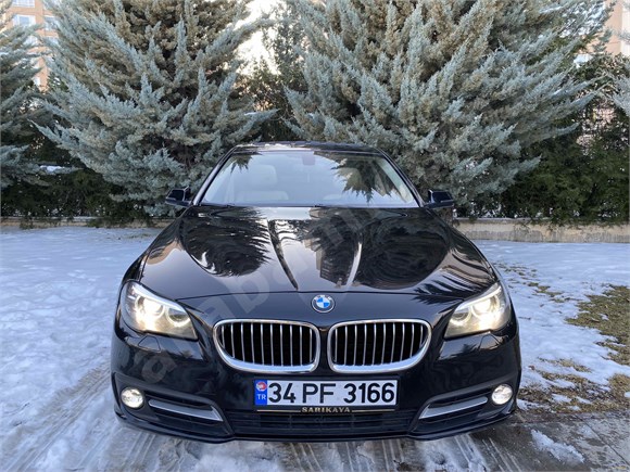 2015 HATASIZ SİYAH BMW 5.20i PREMİUM PLUS