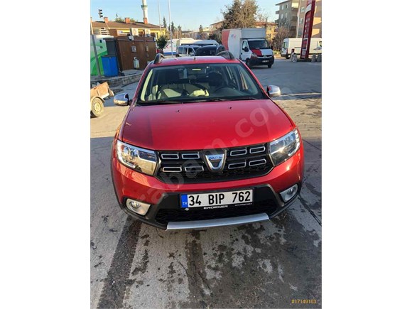 Sahibinden Dacia Sandero 1.5 dCi Stepway Style Easy-R paket 2018 Model