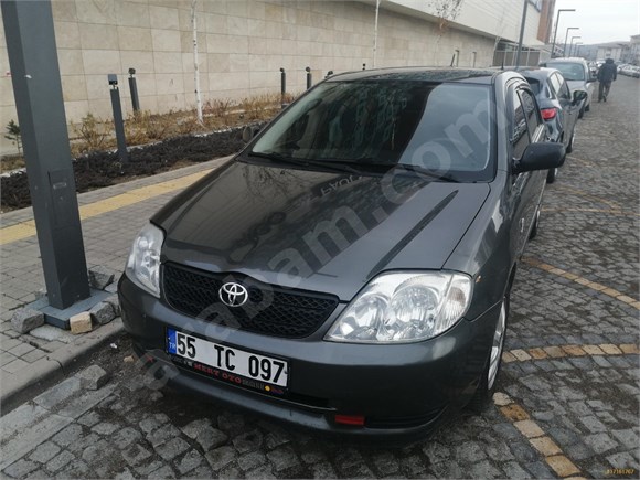 Sahibinden Toyota Corolla 1.4 Linea Terra 2002 Model Sivas