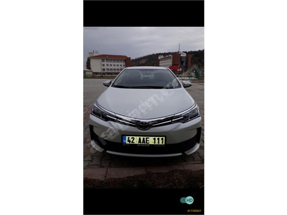 Sahibinden Toyota Corolla 1.6 Life 2018 Model