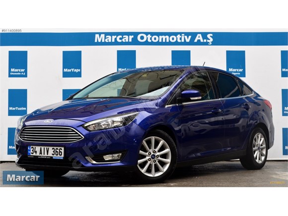 %18 KDV **TAMAMINA KREDİLİ** 2017 FORD FOCUS 1.5TDCi TITANIUM *