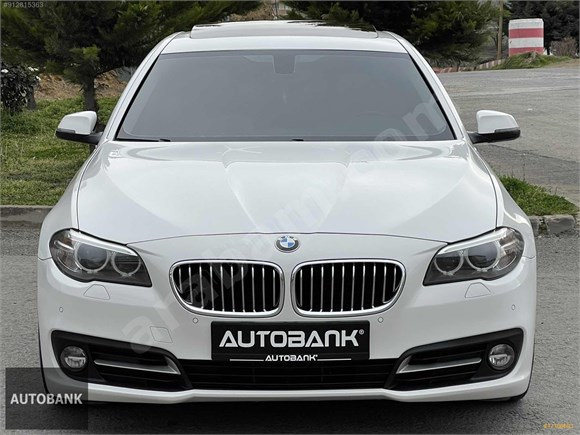 2014 BMW 525 XDRİVE-SUNROOF-DERİ-ISITMA-PERDE-HAFIZA-19 M JANT