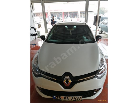 Sahibinden Renault Clio 1.5 dCi SportTourer Icon 2015 Model, servis bakımlı yeni vizeli