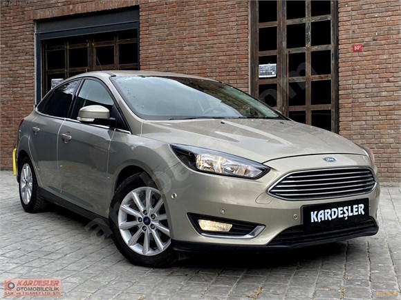 2016 FORD FOCUS 1.5 TDCİ TİTANİUM OTOMATİK VİTES BAKIMLI MASRAFS