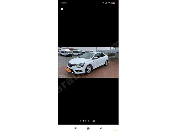 Sahibinden Renault Megane 1.5 dCi Touch 2017 Model