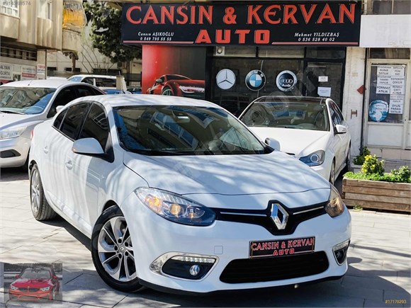 2015 MODEL RENAULT FLUENCE İCON...DİZEL OTOMATİK(HASAR KAYITLI)