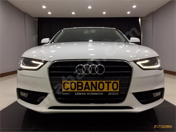 ÇOBAN OTOMOTİVDEN 2014 AUDİ A4 2.0 TDİ 116.000 KMDE DEĞİŞENSİZ