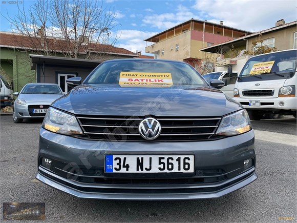 2015 MODEL 49.000 KM DE ! 1.6TDI HİGHLİNE FÜME İÇİ BEJ OTOMATİK