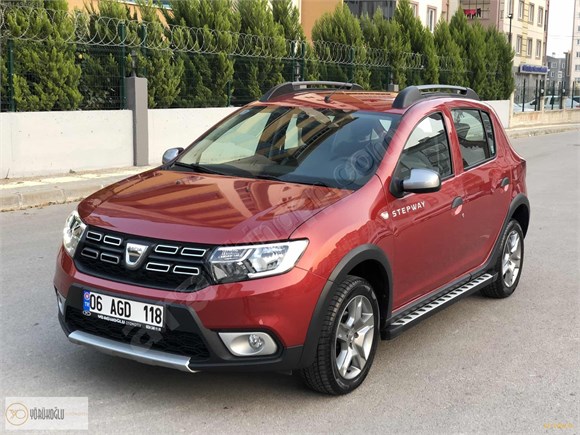 2017 MODEL DACİA SANDERO STEPWAY DİZEL OTOMATİK HATASIZ BOYASIZ