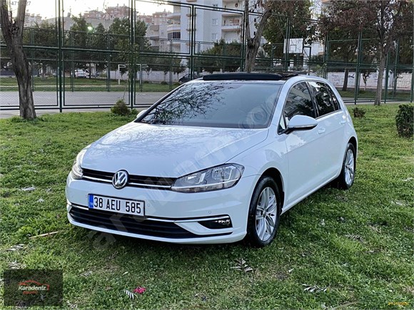 2019 GOLF DİZEL OTOMATİK CAM TAVAN GENİŞ EKRAN 32000 KM HATASIZ