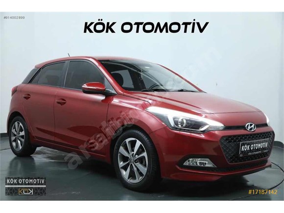 2015 HYUNDAI İ20 55 BIN KM 1.4 MPI STYLE OTOMATİK SERVİS BAKIMLI