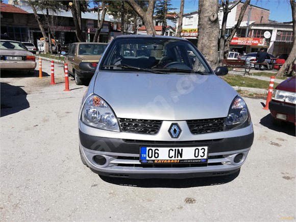 170588 km de Hasar kayıtsız Renault Clio 1.4 Alize 2005 Model