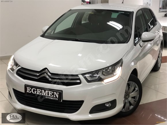 2016 CİTROEN C4 1,6 BlueHDİ 120 BG COMFORT 76,000 KM TM OTOMATK