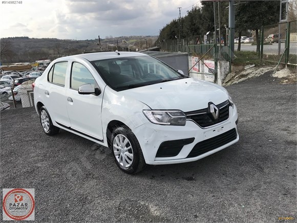 PAZAR OTO 2019 MODEL RENAULT SYMBOL 0.9 JOY 30.000 KM DE