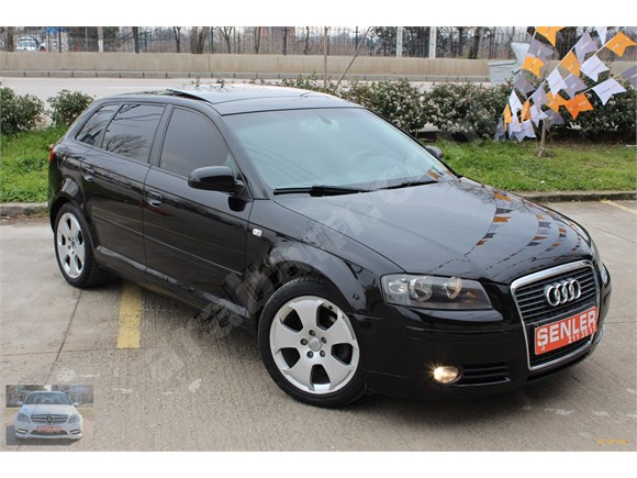 ŞENLER OTOMOTİVDEN 2008 AUDİ A3 1.6 OTOMATİK LPGli CAM TAVAN