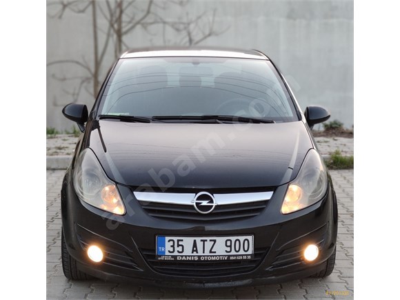 2008 Opel Corsa 1.2 Twintport Otomatik Vites LPG Li Siyah Tertemiz