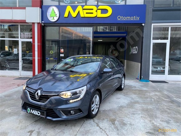 2016 MEGANE IV 1.6 16 V 115 HP 37.BİN KM BOYASIZ SÜRÜŞ PAKETLİ