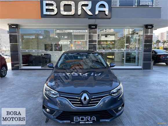 BORA MOTORS MEGANE 1.5 dCİ İCON SUNROOF/HAYALET/NAVİ/G.GRŞ