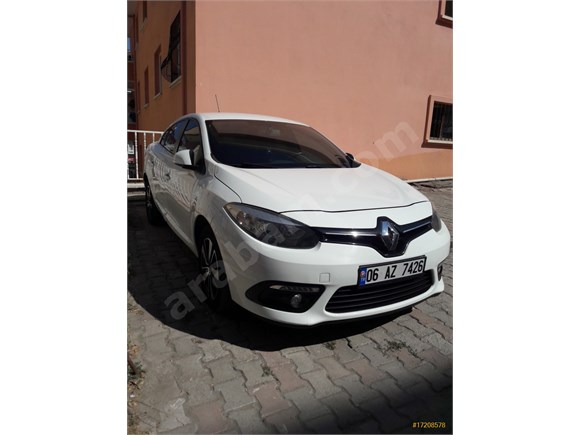 Sahibinden Renault Fluence 1.5 dCi Touch Plus 2015 Model Ankara