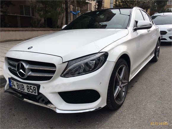 Sahibinden Full İmzalı Seri Bakımlı Mercedes - Benz C 180 AMG 7G-Tronic 2014 Model