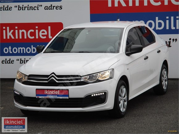 2017 MODEL CİTROEN C-ELYSEE 1.6 HDI LİVE 117.329 KM