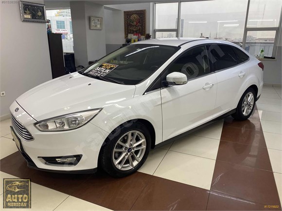 2015 MODEL 1.6 DİZEL FOCUS TRED X KM 85 BİNDE HATASIZ BAKIMLI