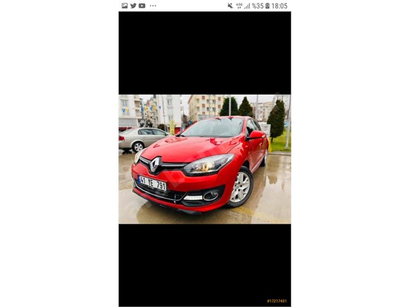 Sahibinden Renault Megane 1.5 dCi Touch Plus 2015 Model