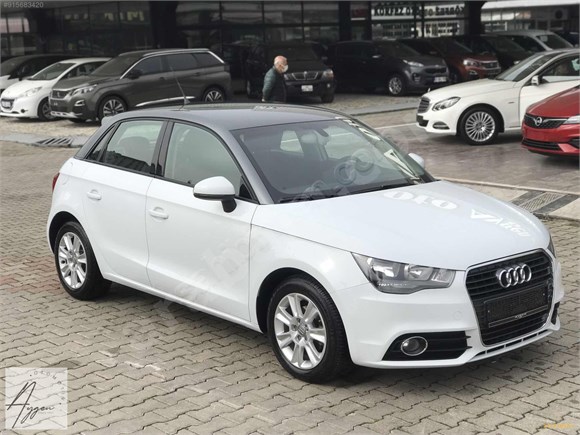 2012 A1 Sportback 1.6 TDI Attraction S-Tronic ÇİFT RENK 74.726KM