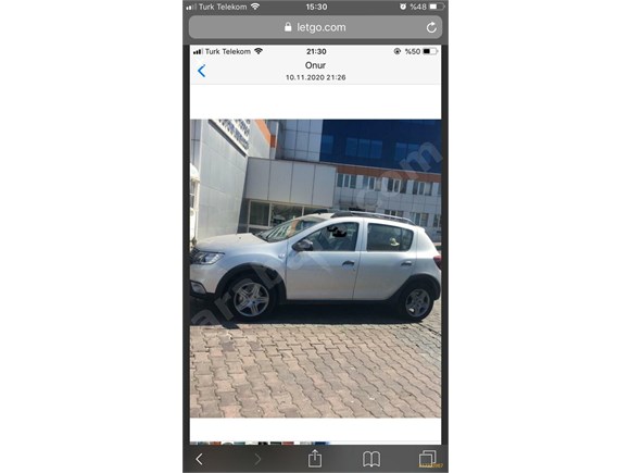 Sahibinden Dacia Sandero 1.5 dCi Stepway 2017 Model