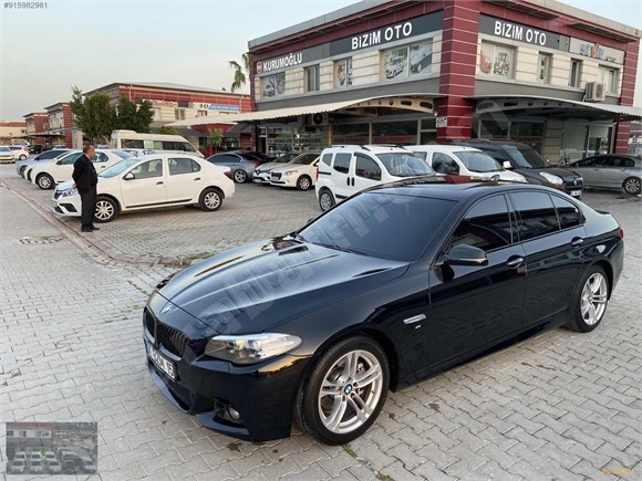 BİZİM OTOdan 2014 BMW 5.20i Orjinal İÇ DIŞ M SPORT !