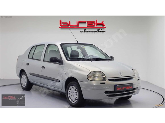 BURAK OTOMOTİVDEN 2001 RENAULT CLİO 1.4 RNA KLİMA AİGBAĞ LPG Lİ