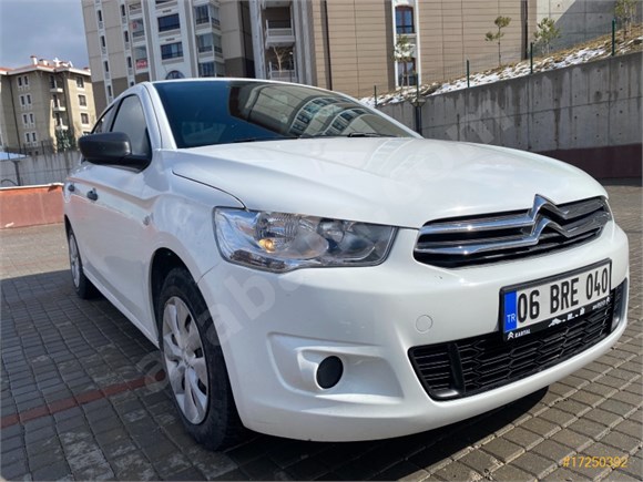 Sahibinden Citroen C-Elysee 1.6 HDi Confort 2016 Model Ankara