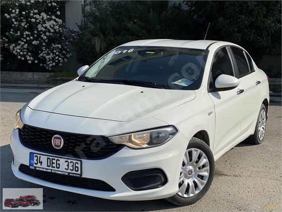 AKBAŞLAR OTOMOTİVDEN 2016 FİAT EGEA 1.4 EASY