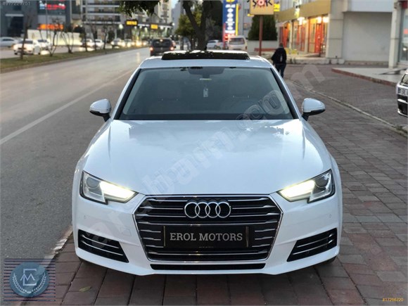 EROL MOTORSDAN 2016 A4 YENİ KASA 2.0 TDİ DESİGN 190 BG HATASIZ