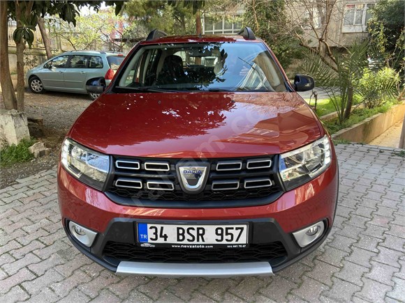 NEVZATOTO-48.000 KM-DACIA SANDERO 1.5 dCi STEPWAY STYLE-GARANTİLİ