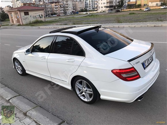 BOYASIZ ORJİNAL AMG PAKET CAM TAVAN MAKYAJLI _ C180 KOMPRESSOR