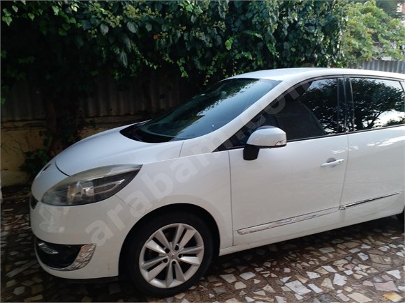 sahibinden renault grand scenic 1 5 dci privilege 2012 model istanbul 82 000 km beyaz 17338573 arabam com