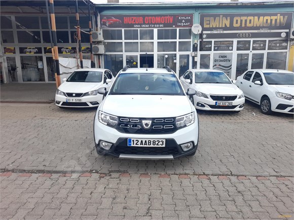 HUZUR OTOMOTİVDEN Dacia Sandero 1.5 dCi Stepway 2017 Model Bingöl