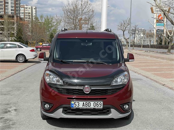 galeriden fiat doblo combi 1 6 multijet trekking 2017 model kayseri 67 000 km bordo 17372524 arabam com